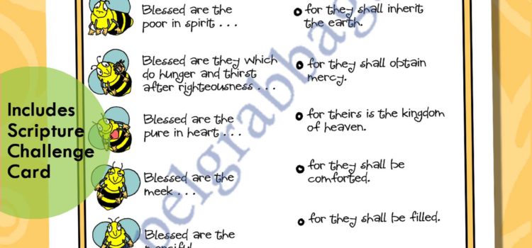 BEATITUDES crossmatch to buzz our way to heaven