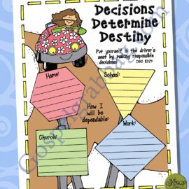 Decisions Determine Destiny planner