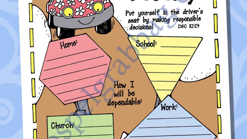 Decisions Determine Destiny planner