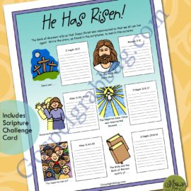 $1.50 Little LESSON LIFESAVER Activity for Come Follow Me – Primary and Home (family home evening), LDS, Christian, Bible Study