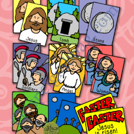 EASTER: Jesus Is Risen! (Easter Morning Match Game)