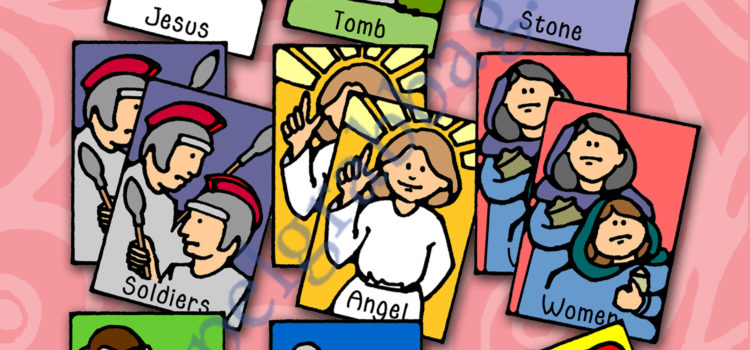 EASTER: Jesus Is Risen! (Easter Morning Match Game)