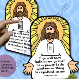 $1.75 LESSON LIFESAVER Activity for Come Follow Me – Young Women or Teens, family home evening, LDS, Christian, Bible Study
