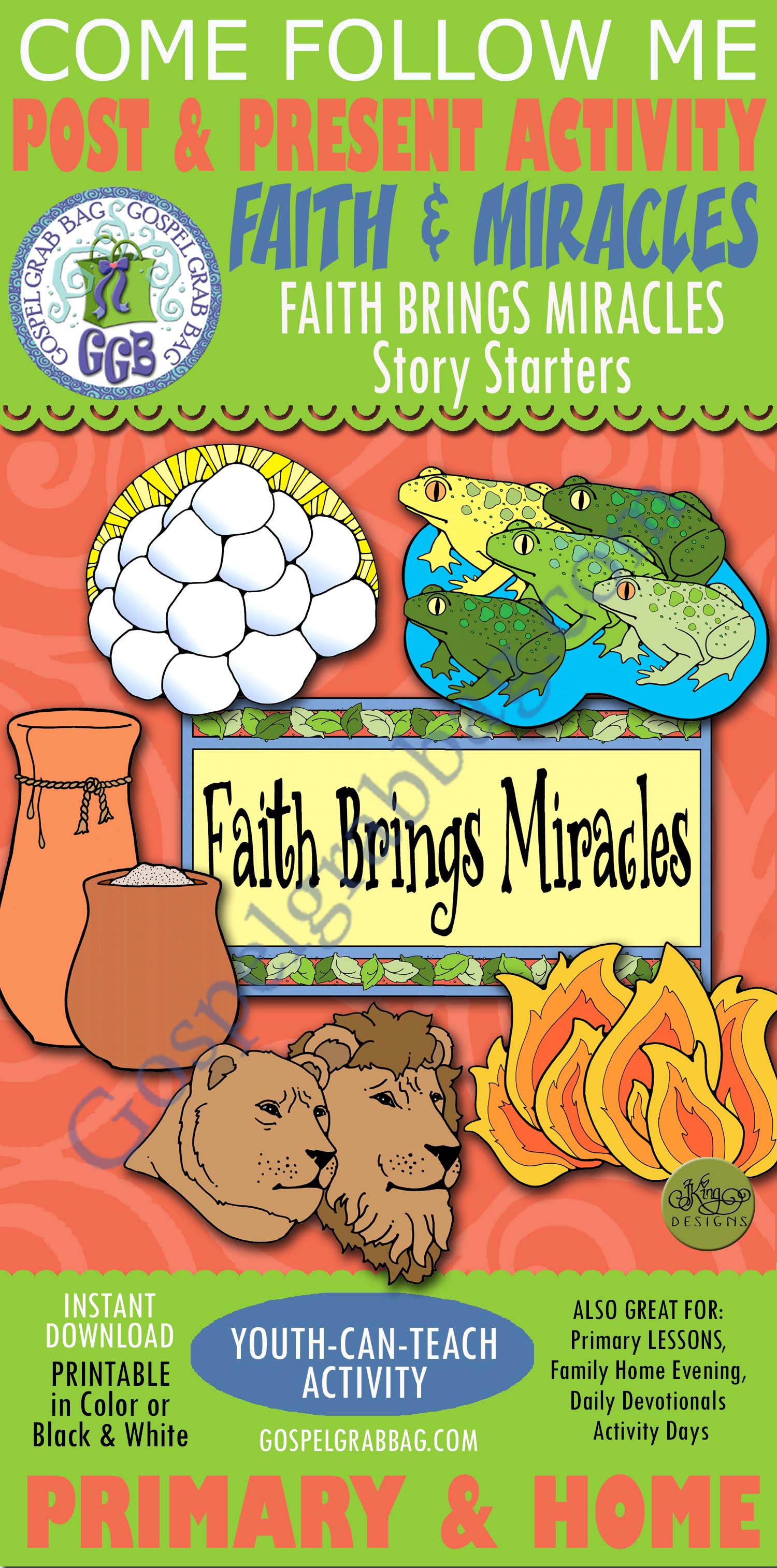 MIRACLES Activity: Faith Brings Miracles - 5 Story Starters POST-AND-PRESENT Activity Faith Brings Miracles – Story Starters
