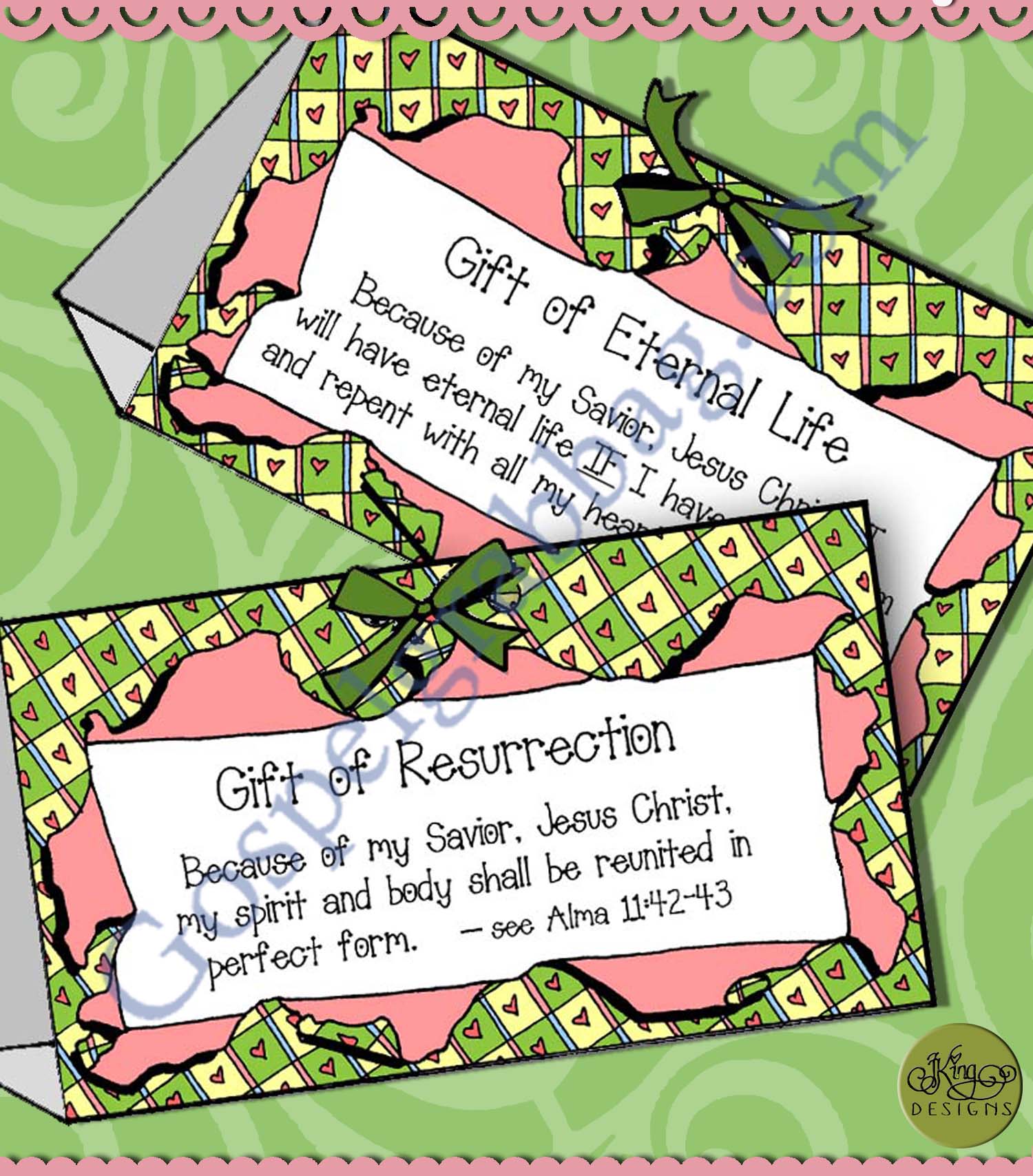 Gift of Eternal Life / Resurrection Rice Krispie gifts