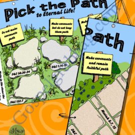 $1.75 Little LESSON LIFESAVER Activity for Come Follow Me – Primary and Home (family home evening), LDS, Christian, Bible Study