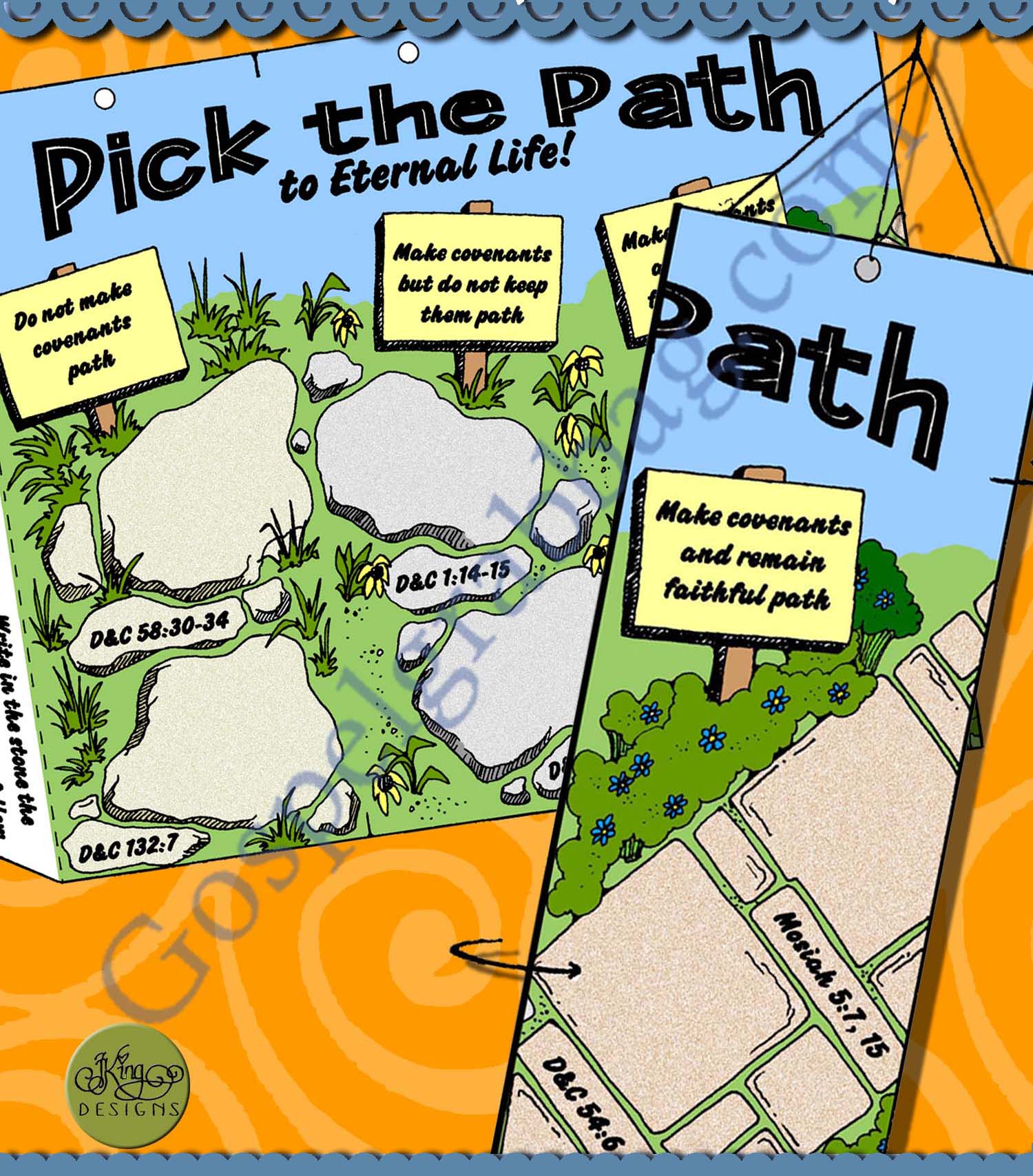 $1.75 Little LESSON LIFESAVER Activity for Come Follow Me – Primary and Home (family home evening), LDS, Christian, Bible Study