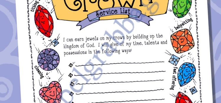 Jewels in My Crown service list