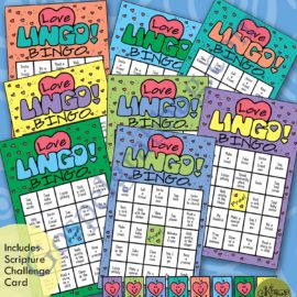 Show Love like the Good Samaritan Love-Lingo! Bingo