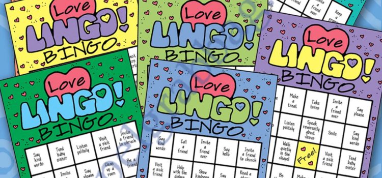 Show Love like the Good Samaritan Love-Lingo! Bingo