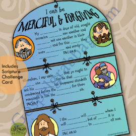 $1.75 Little LESSON LIFESAVER Activity for Come Follow Me – Primary and Home (family home evening), LDS, Christian, Bible Study
