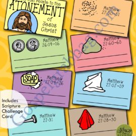$1.50 Little LESSON LIFESAVER Activity for Come Follow Me – Primary and Home (family home evening), LDS, Christian, Bible Study