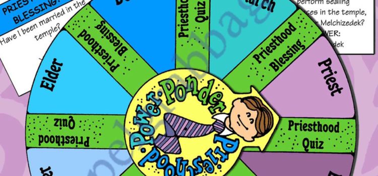 $3.50 POST-AND-PRESENT Activity for Come Follow Me – Primary and Home (family home evening), LDS, Christian, Bible Study