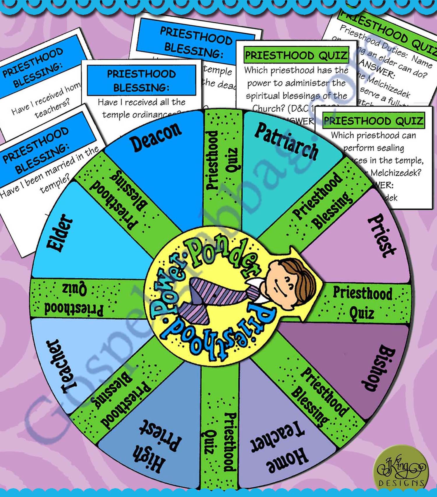 $3.50 POST-AND-PRESENT Activity for Come Follow Me – Primary and Home (family home evening), LDS, Christian, Bible Study