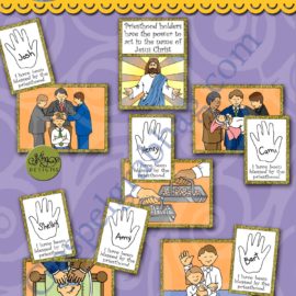 Priesthood Blessings show-and-tell