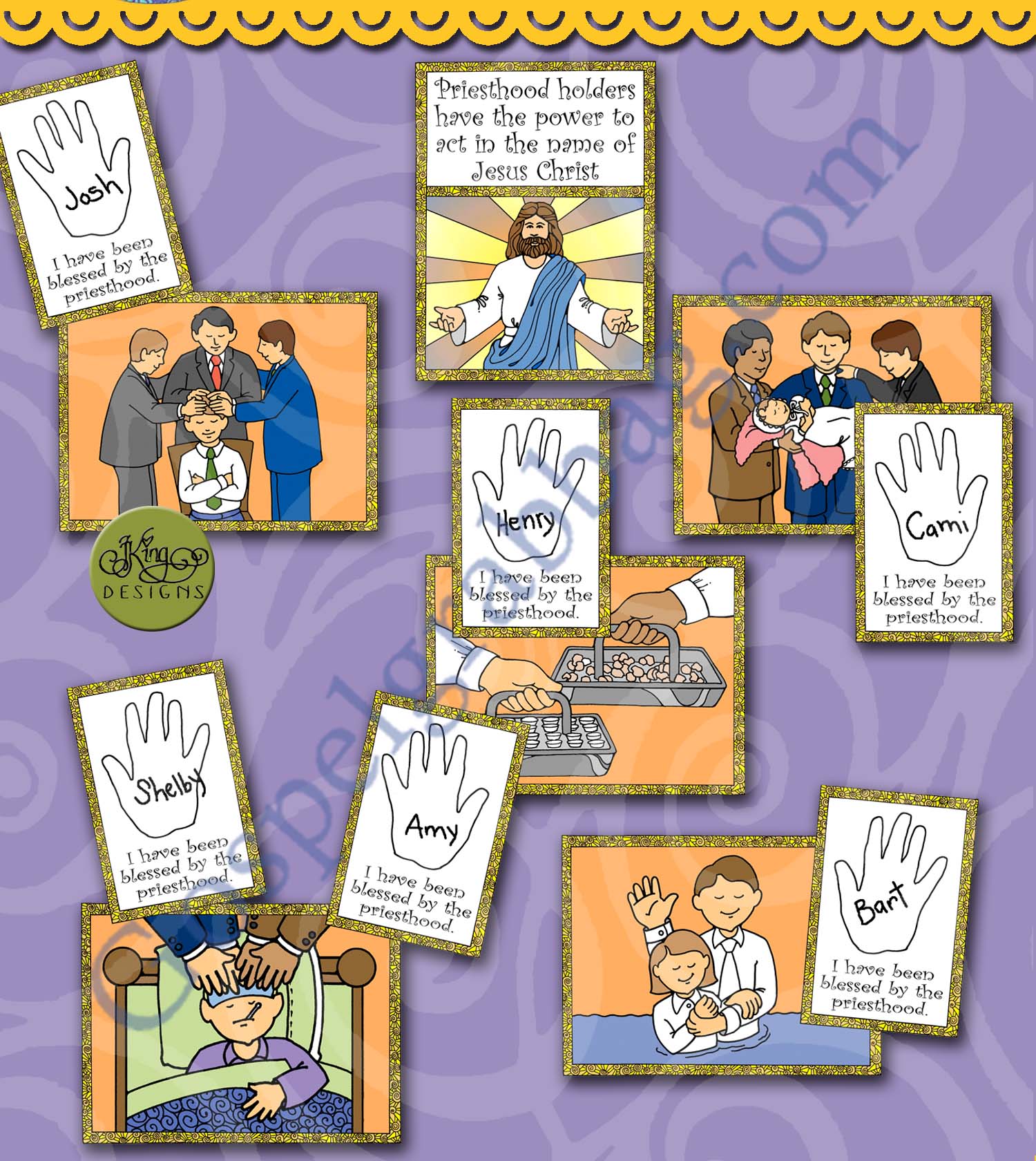 $3.50 POST-AND-PRESENT Activity for Come Follow Me – Primary and Home (family home evening), LDS, Christian, Bible Study