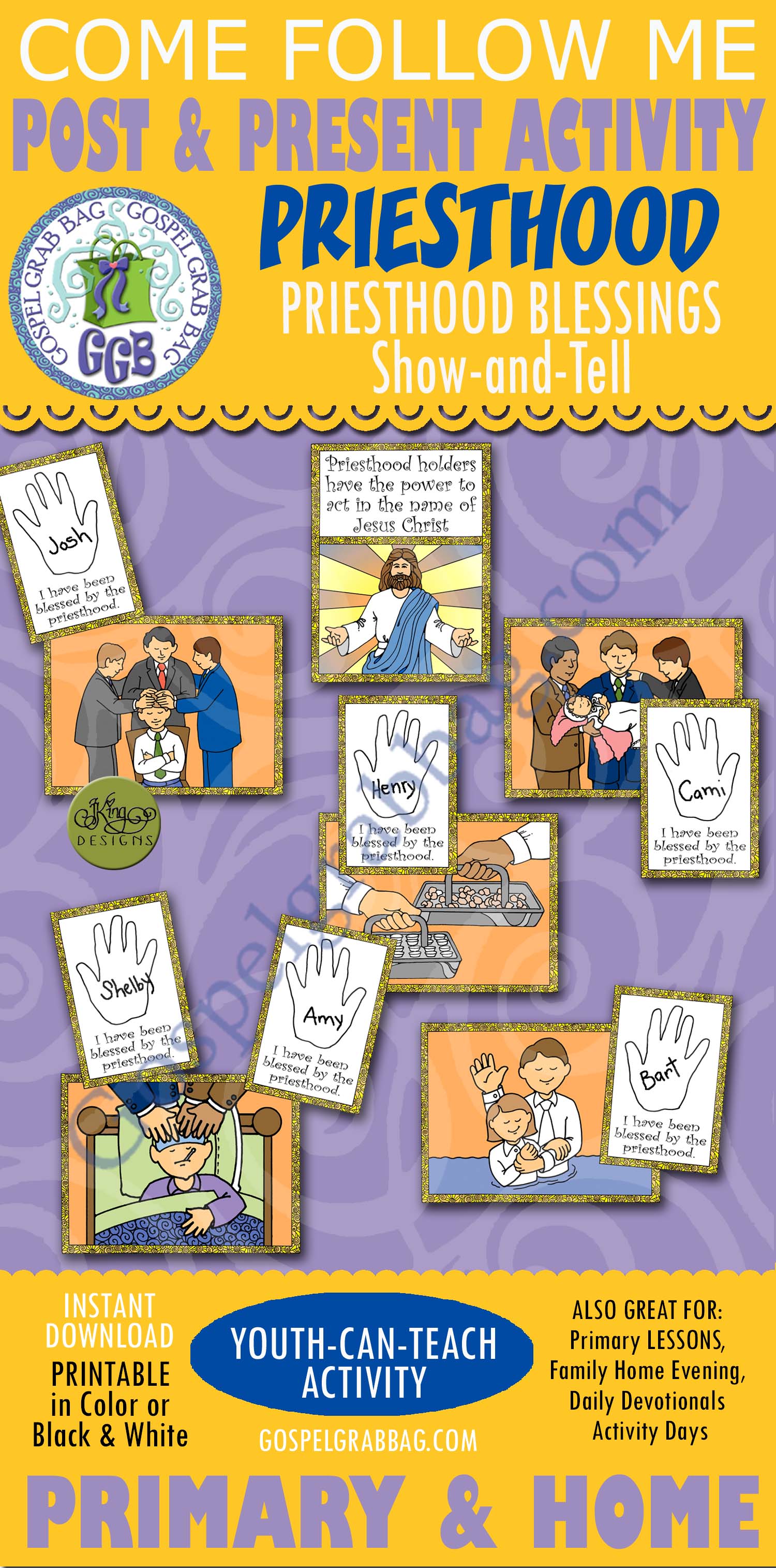 PRIESTHOOD Activity: Priesthood Blessing Show-n-Tell Priesthood Blessings show-and-tell