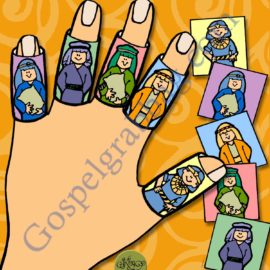 Jesus Wants Us to Forgive – Joseph and Brothers Finger Puppets