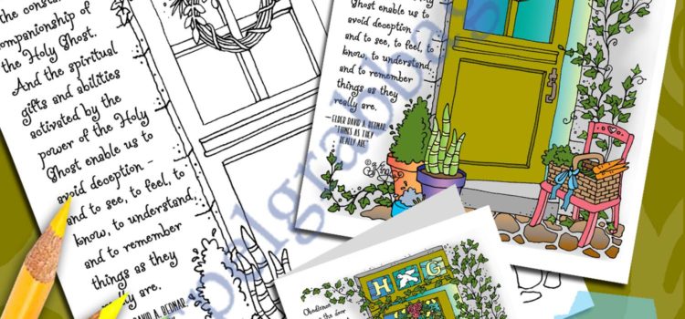 OBEDIENCE AND HOLY GHOST QUOTE TO COLOR