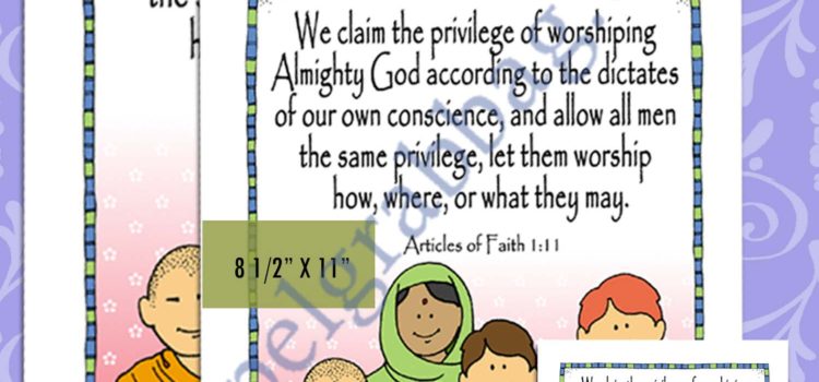 Articles of Faith 1:11