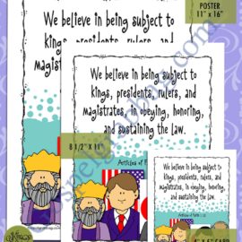 $2.00 SCRIPTURE POSTERS/CARDS for COME FOLLOW ME – Primary and Home (family home evening), Young Women, Seminary, LDS printables