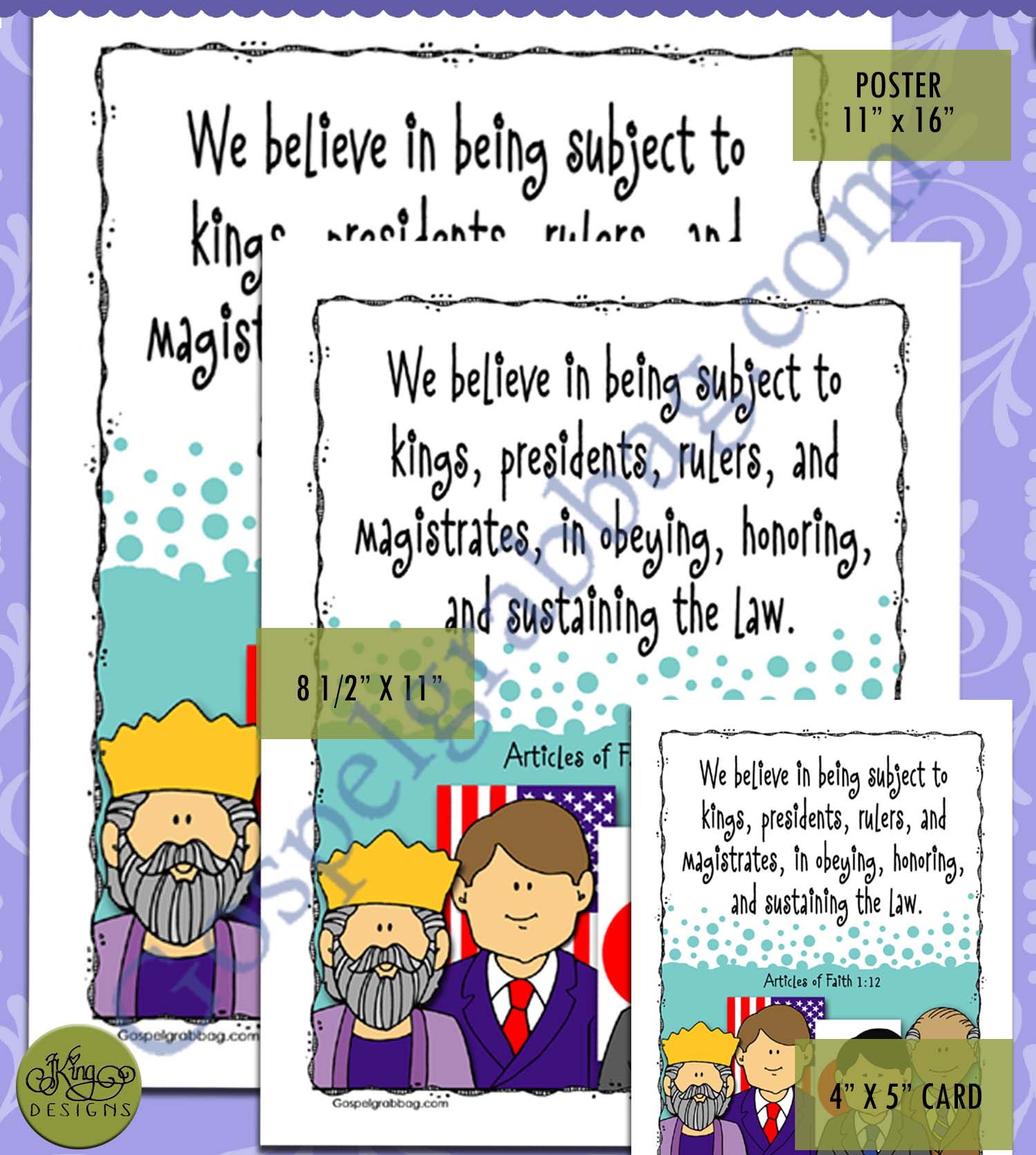 Article of Faith 1:12 