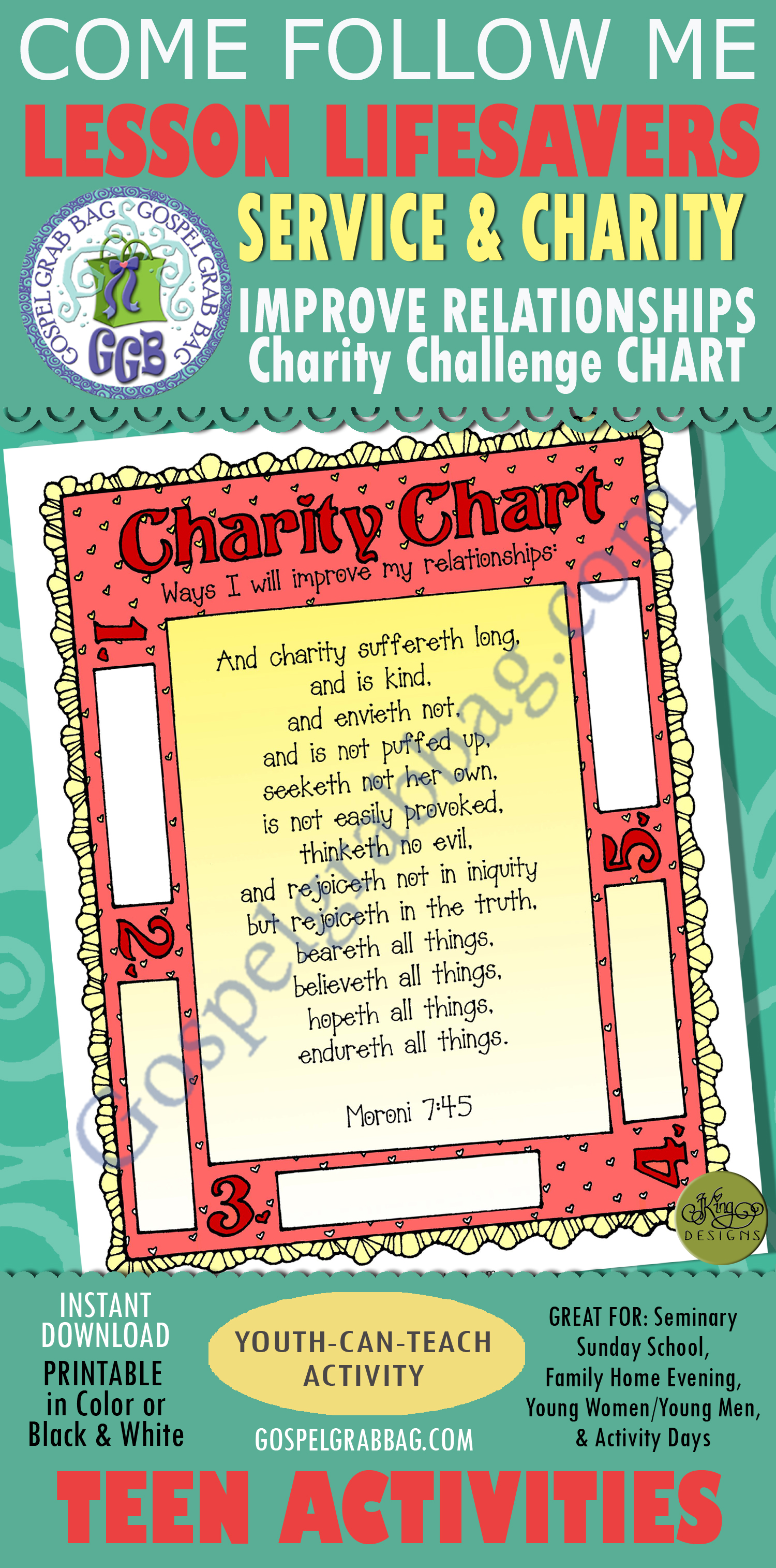 CHARITY CHART