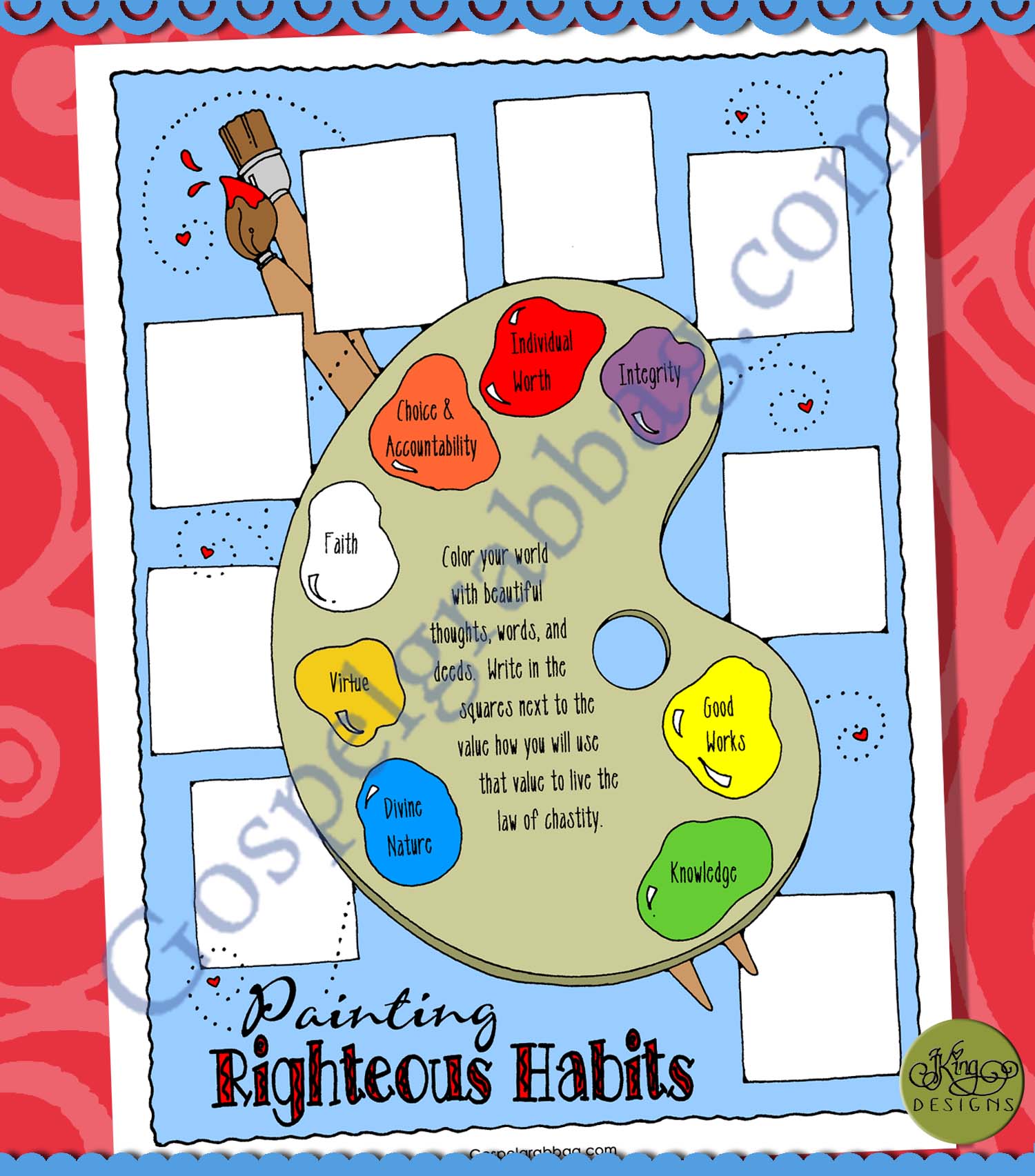 $1.75 LESSON LIFESAVER Activity for Come Follow Me – Young Women or Teens, family home evening,, Seminary, LDS printables to download