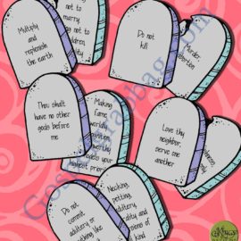 $1.75 Little LESSON LIFESAVER Activity for Come Follow Me – Primary and Home (family home evening), LDS, Christian, Bible Study