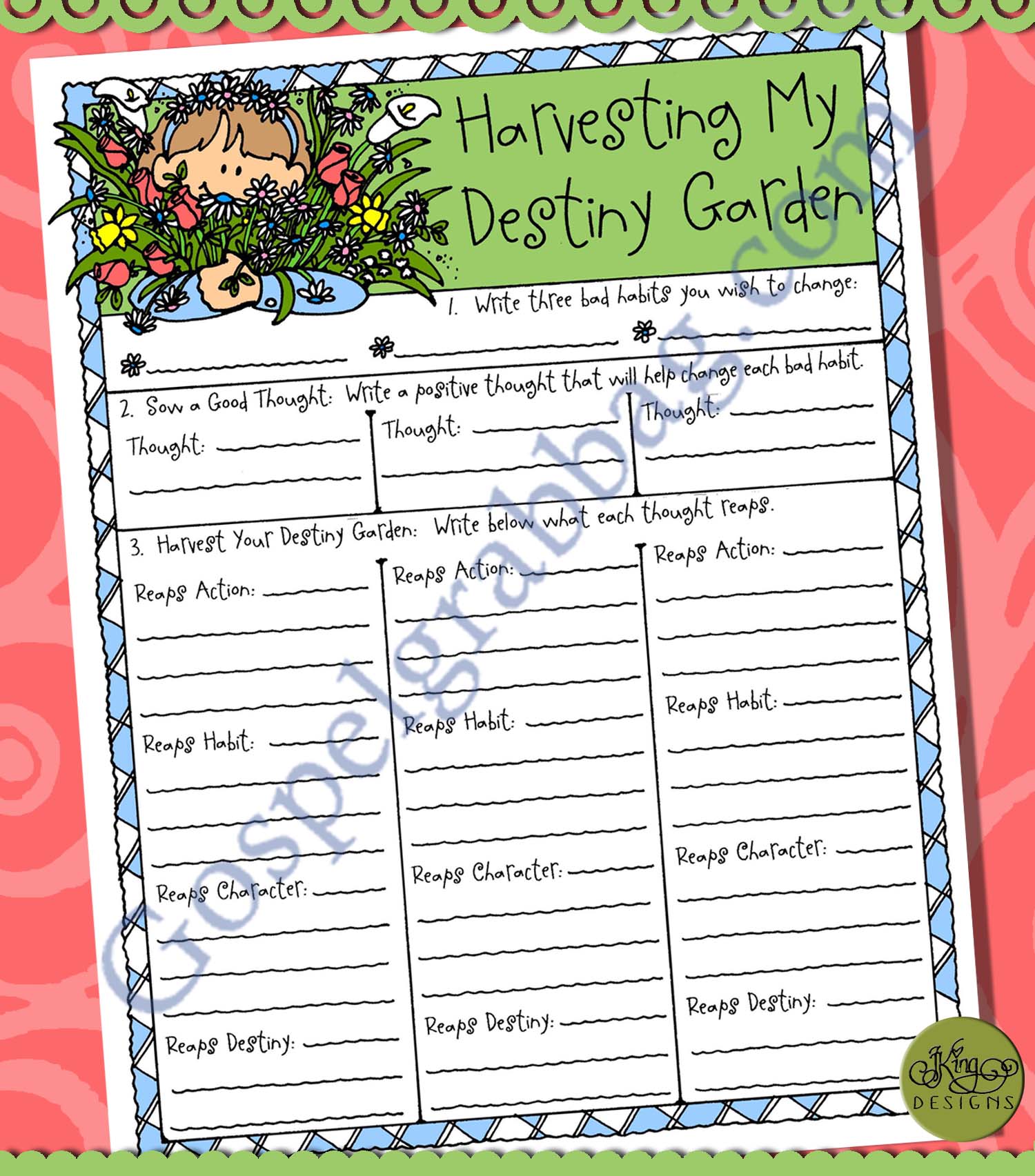Harvesting My Destiny Garden Habit Changer