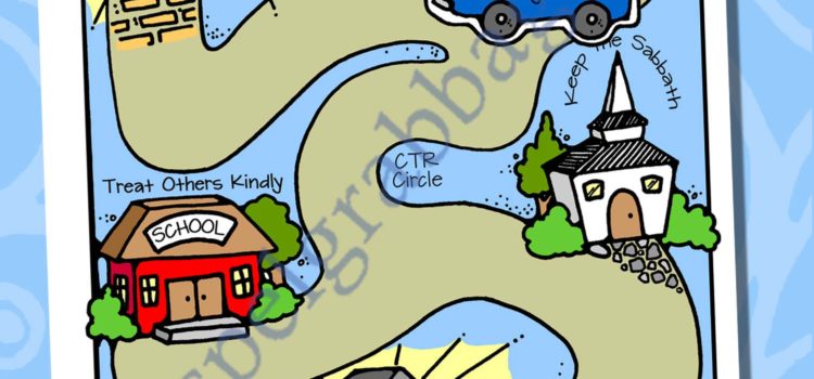 $1.50 Little LESSON LIFESAVER Activity for Come Follow Me – Primary and Home (family home evening), LDS, Christian, Bible Study
