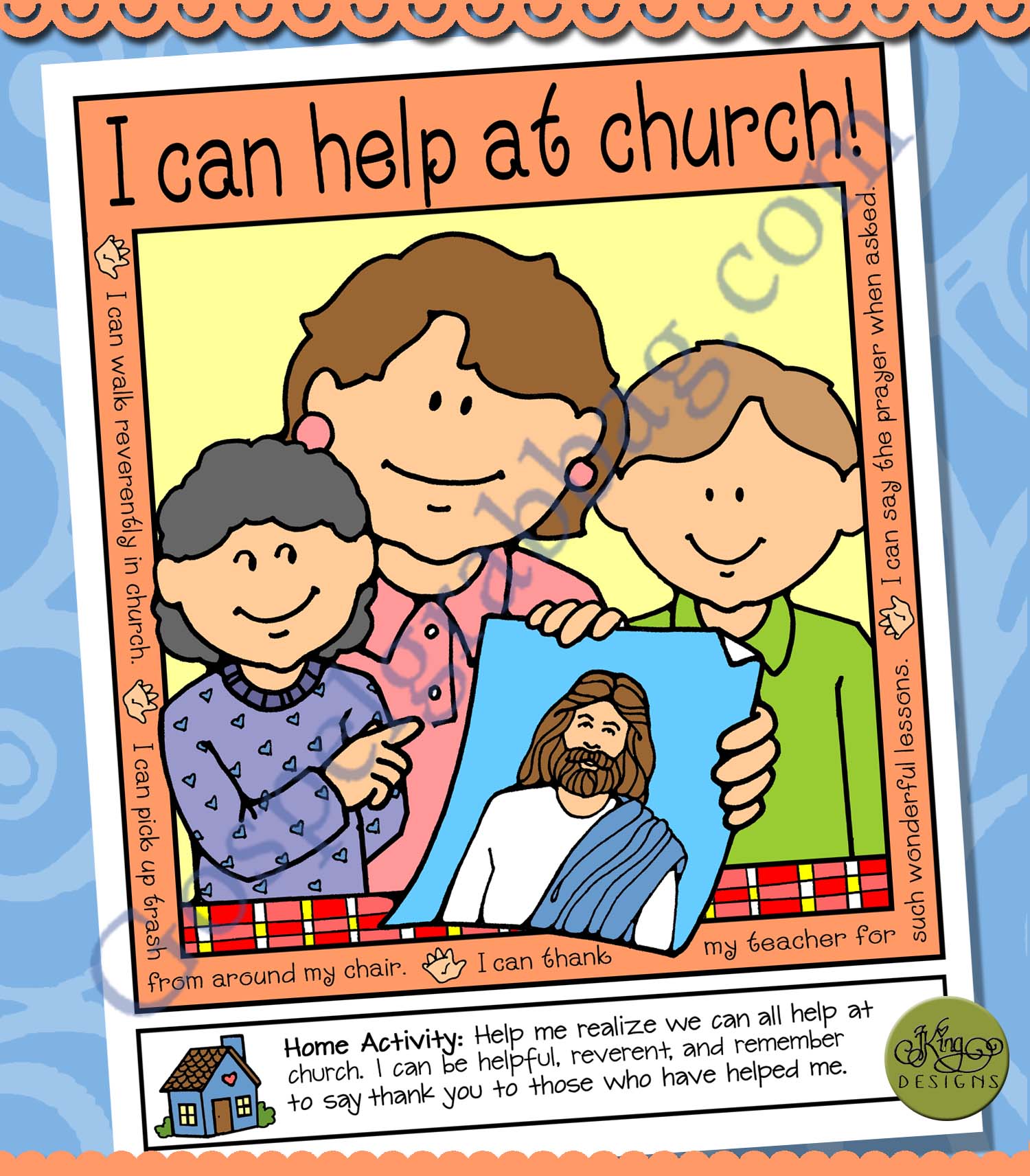 $1.50 Little LESSON LIFESAVER Activity for Come Follow Me – Primary and Home (family home evening), LDS, Christian, Bible Study