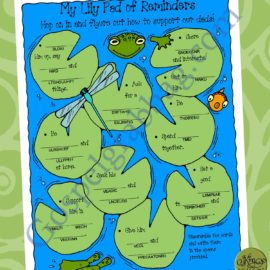 My Lily Pad of Reminders - Support Dad