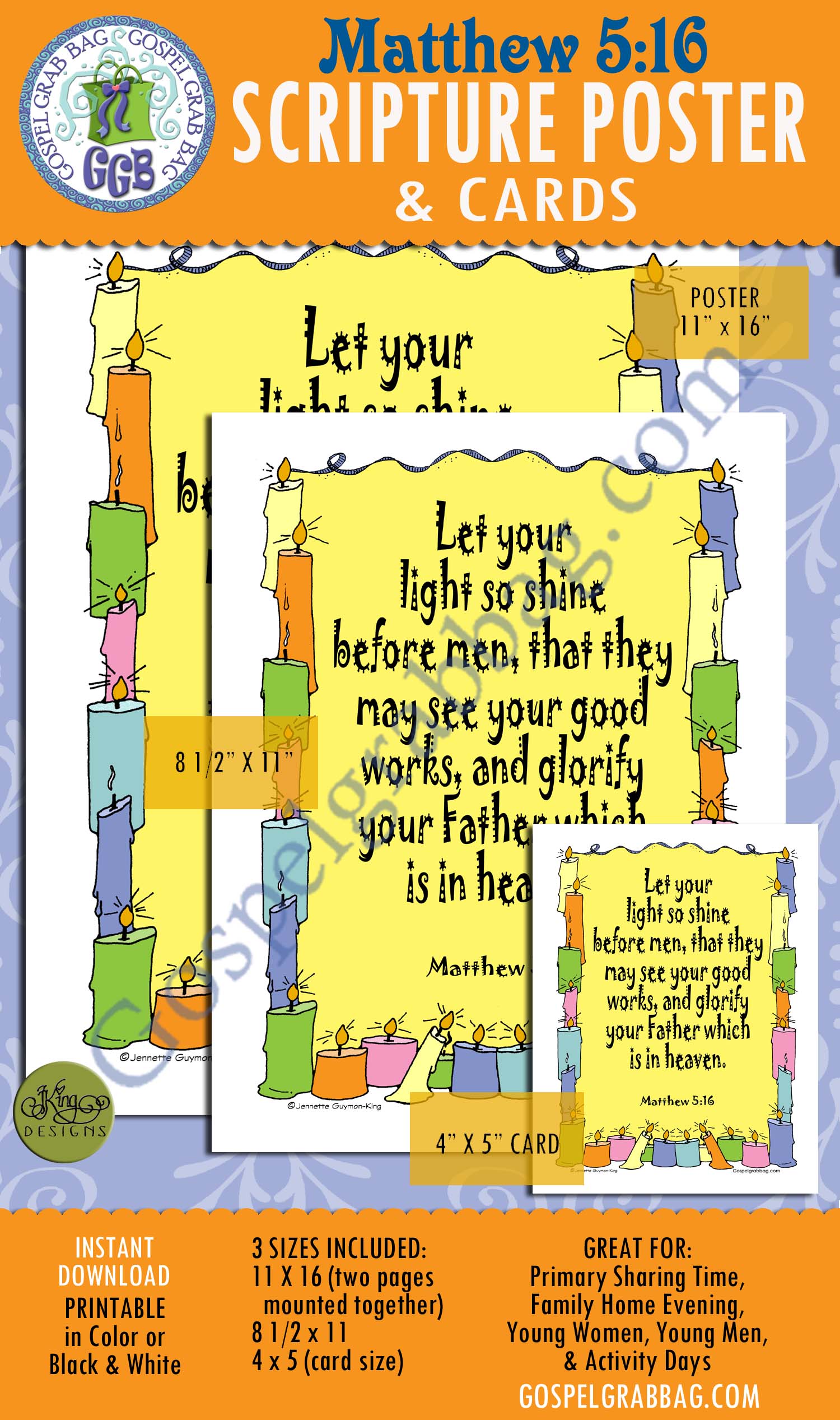 Matthew 5:16 Let Your Light Shine