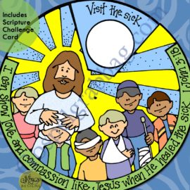 SERVICE Activity I Can Show Love and Compassion like Jesus compassion wheel