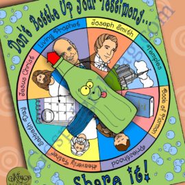 $3.50 POST-AND-PRESENT Activity for Come Follow Me – Primary and Home (family home evening), LDS, Church of Jesus Christ of Latter-day Saints