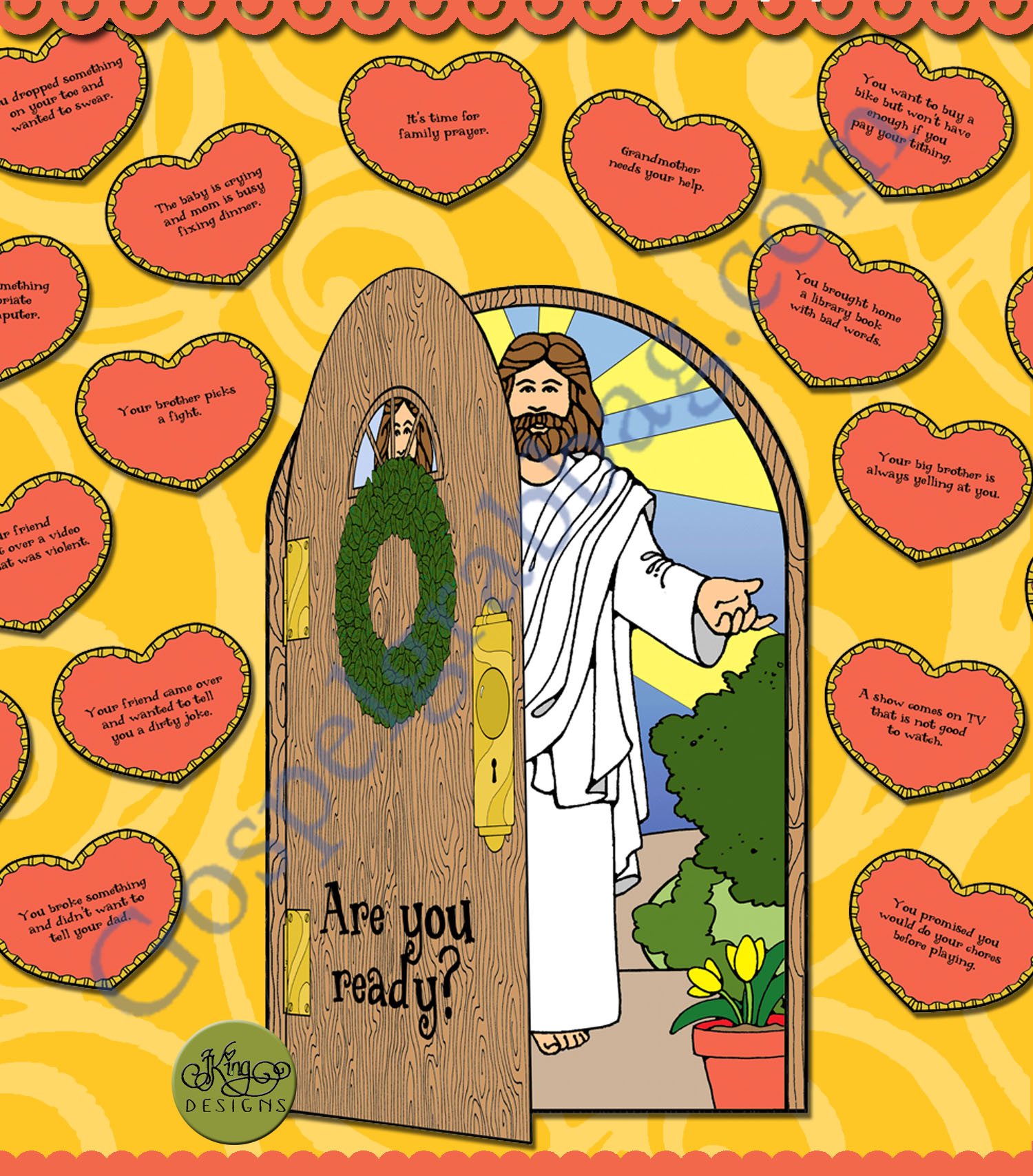 Second Coming: Jesus Is Knocking; Are You Ready? preparation ponder