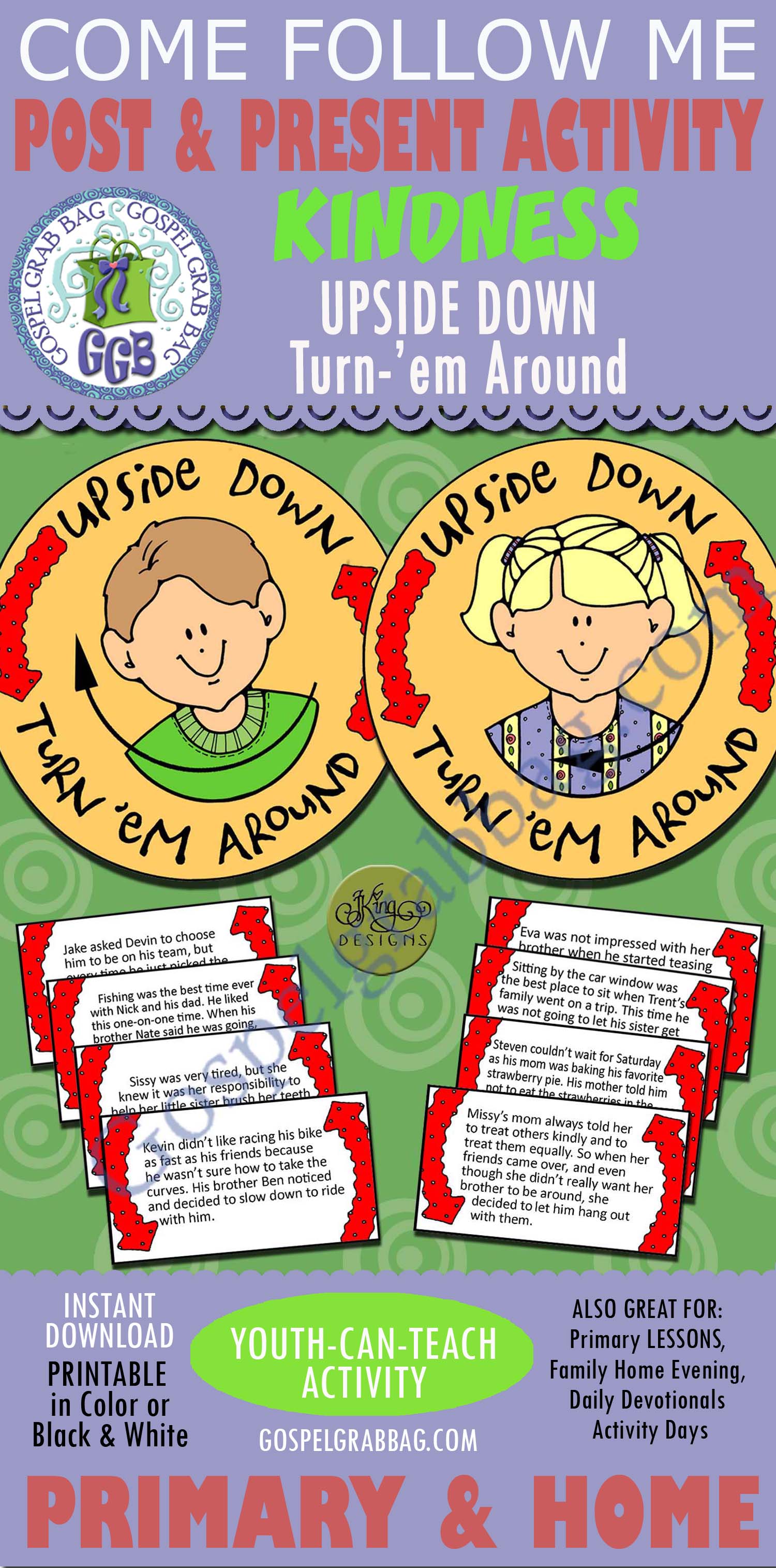 Kindness Begins with Me – Upside-Down Turn-‘Em-Around