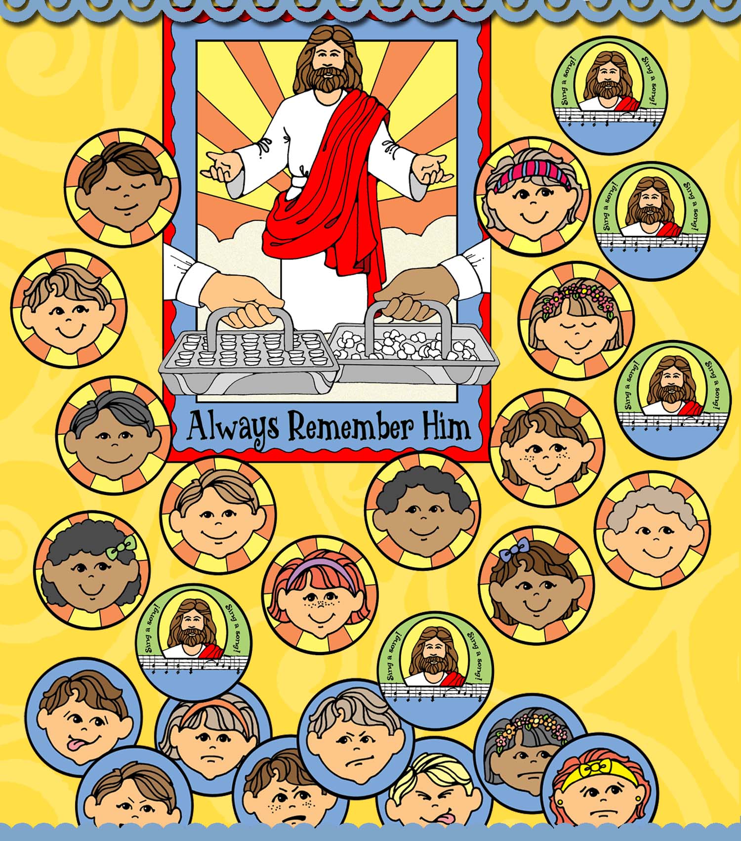 $3.50 POST-AND-PRESENT Activity for Come Follow Me – Primary and Home (family home evening), LDS, Church of Jesus Christ of Latter-day Saints