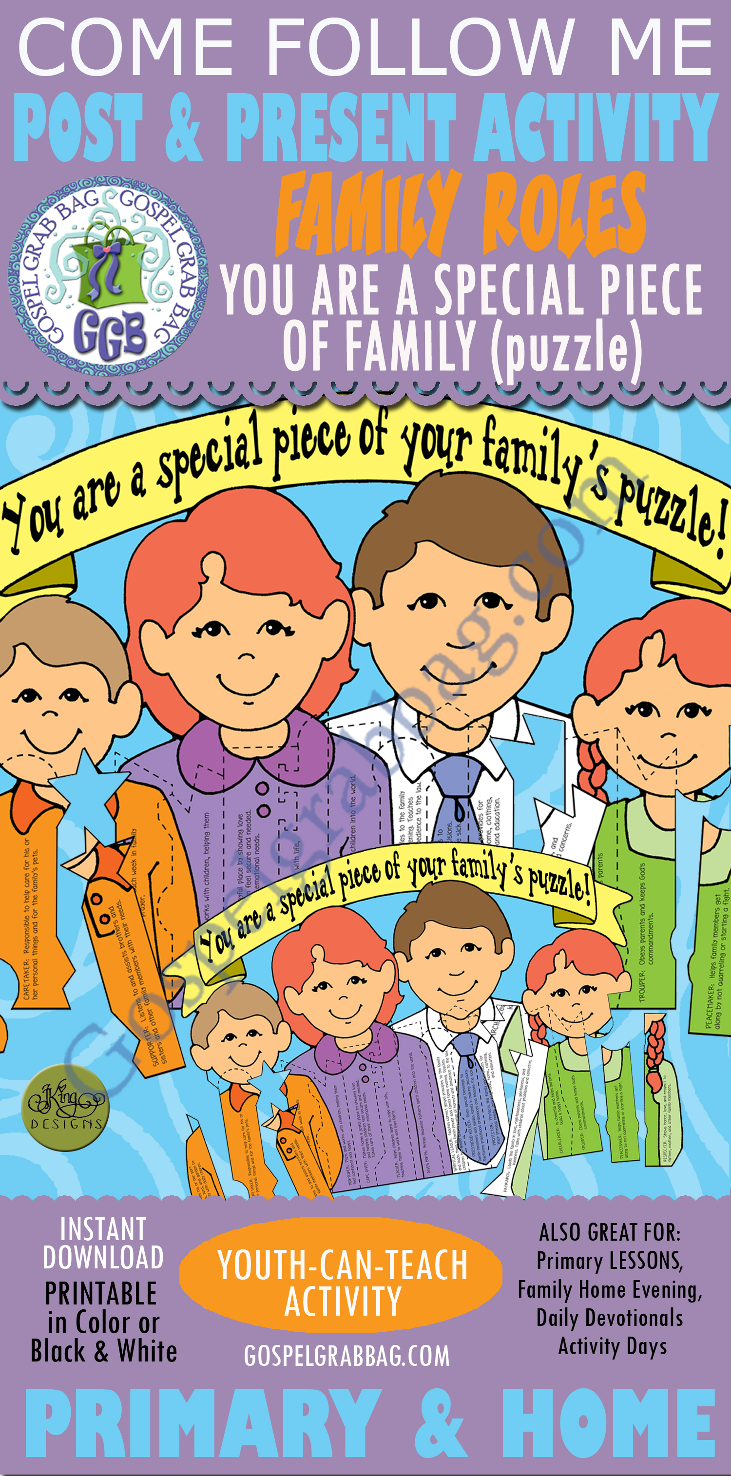 Special Piece of Family Puzzle (Family Roles Connection)