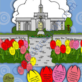 Tip-Toe to the Temple - preparation and blessings review - My Gospel Standards