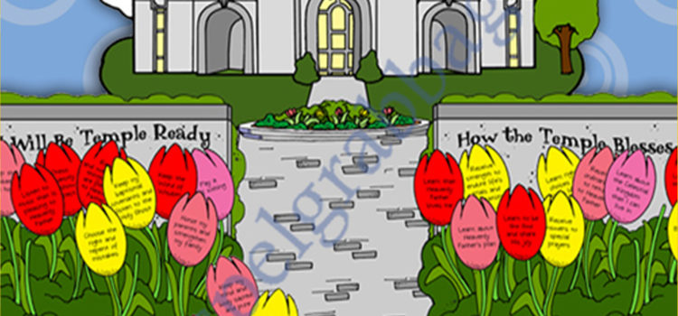 Tip-Toe to the Temple - preparation and blessings review - My Gospel Standards