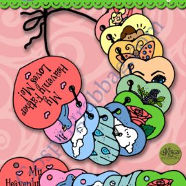 Heavenly Father and Jesus Love Me – Hearts-On-a-String