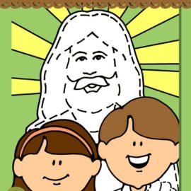 HOLY GHOST - POST-AND-PRESENT Poster Games and Activities for Church and Home