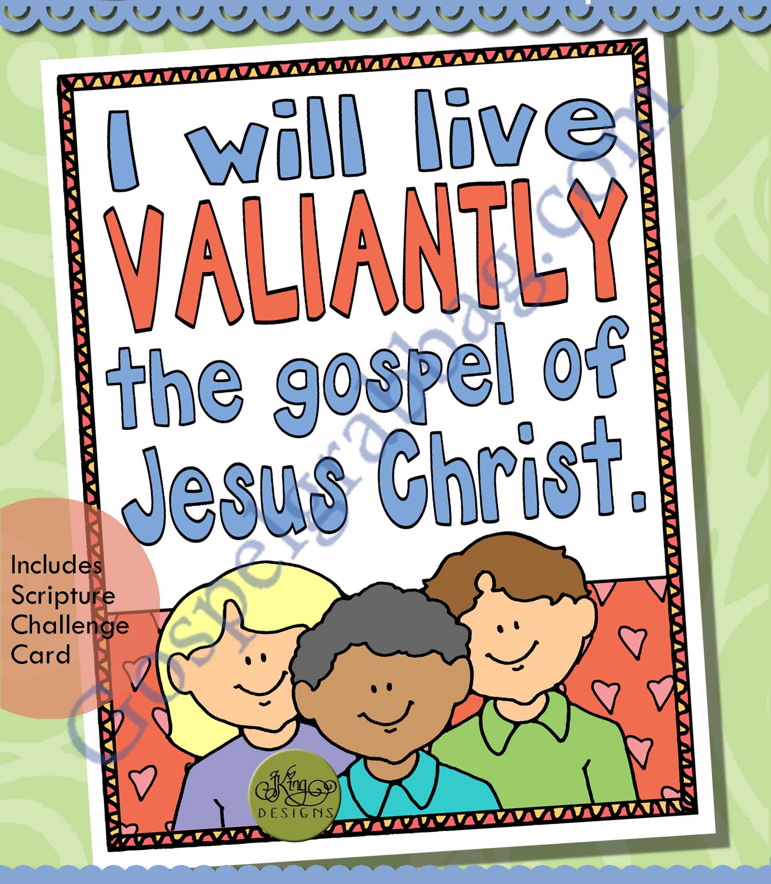 $1.50 Little LESSON LIFESAVER Activity for Come Follow Me – Primary and Home (family home evening), LDS, Christian, Bible Study