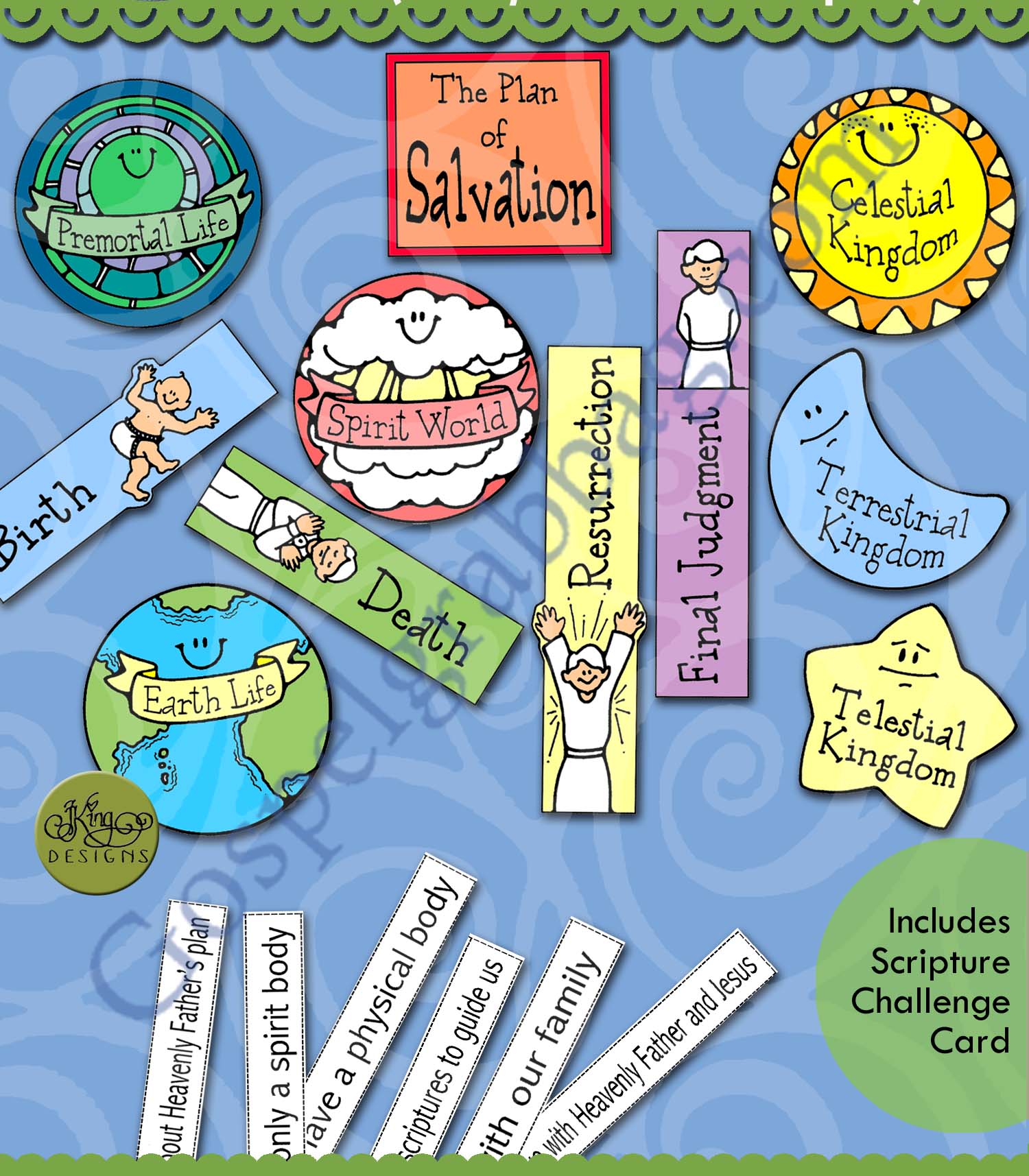 LESSON LIFESAVER ActivityPlan of Salvation storyboard and quiz