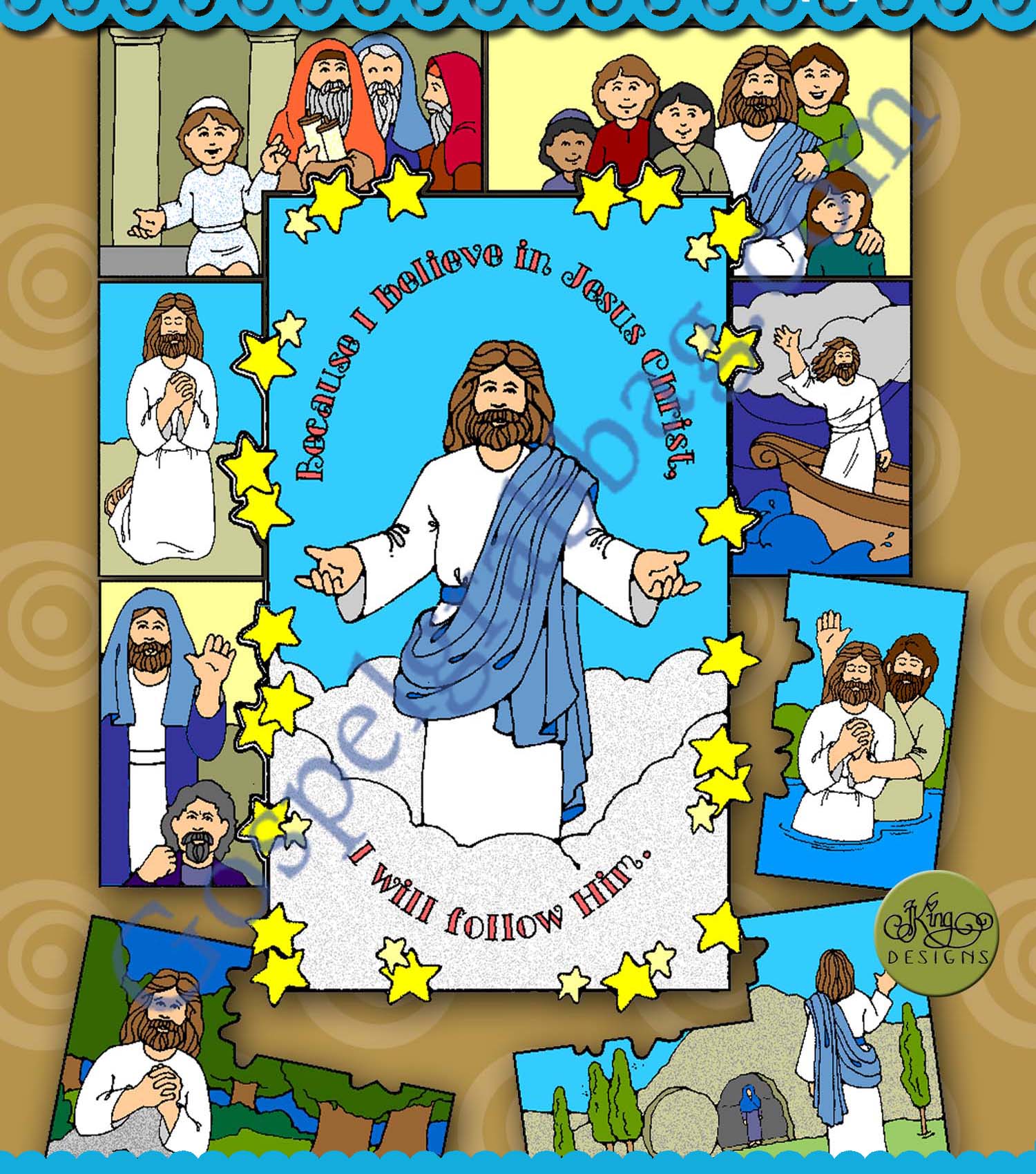 $3.50 POST-AND-PRESENT Activity for Come Follow Me – Primary and Home (family home evening), LDS, Christian, Bible, Sunday School