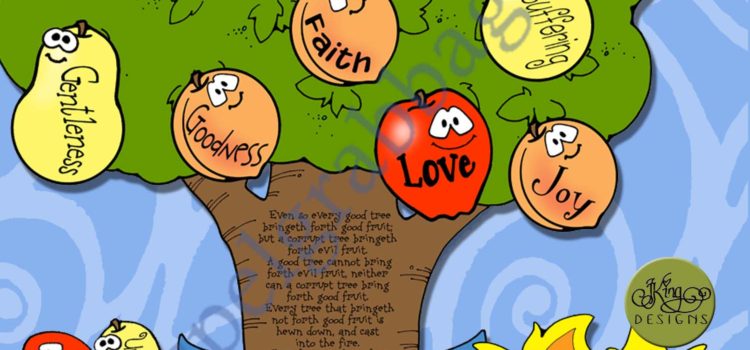 Fruits of the Spirit decision maker POST-AND- PRESENT Activity