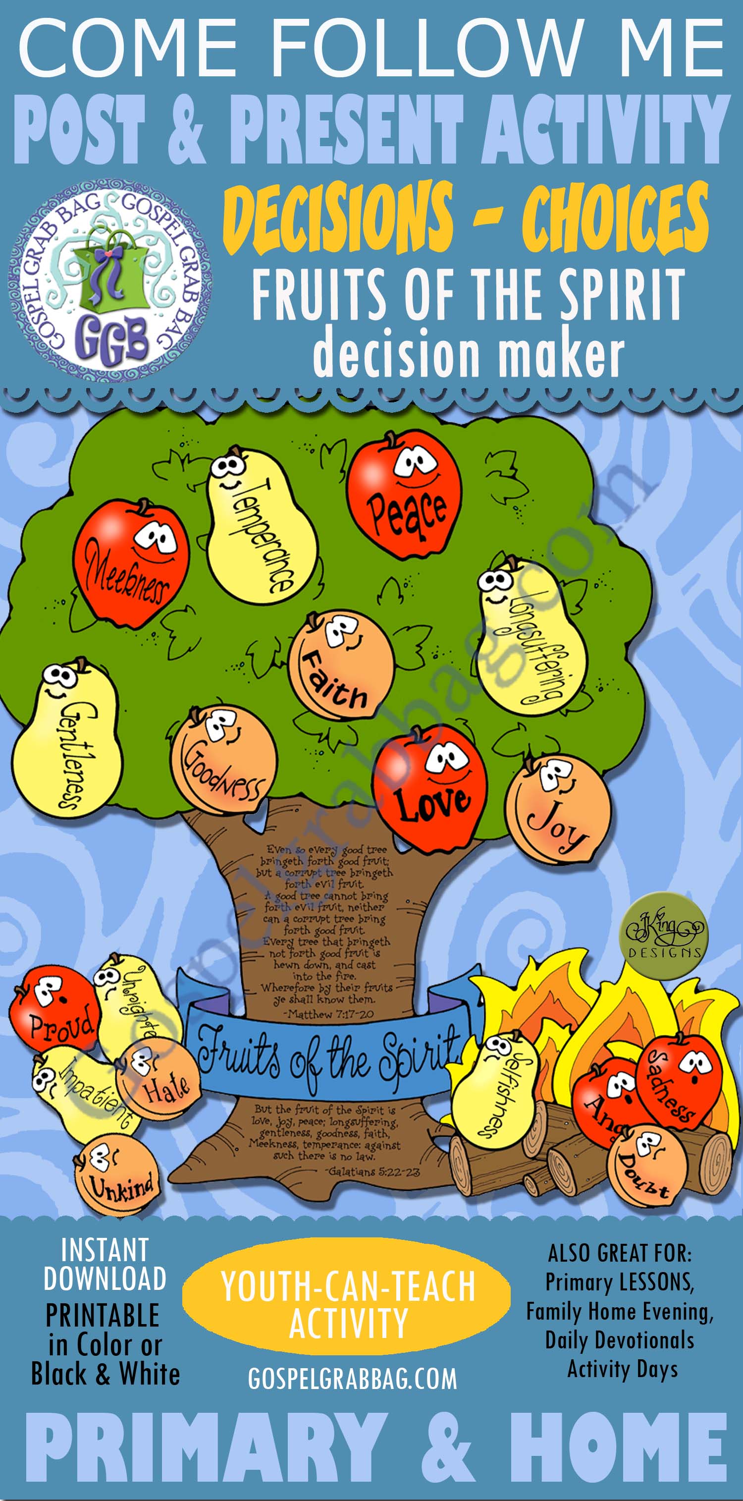Fruits of the Spirit decision maker