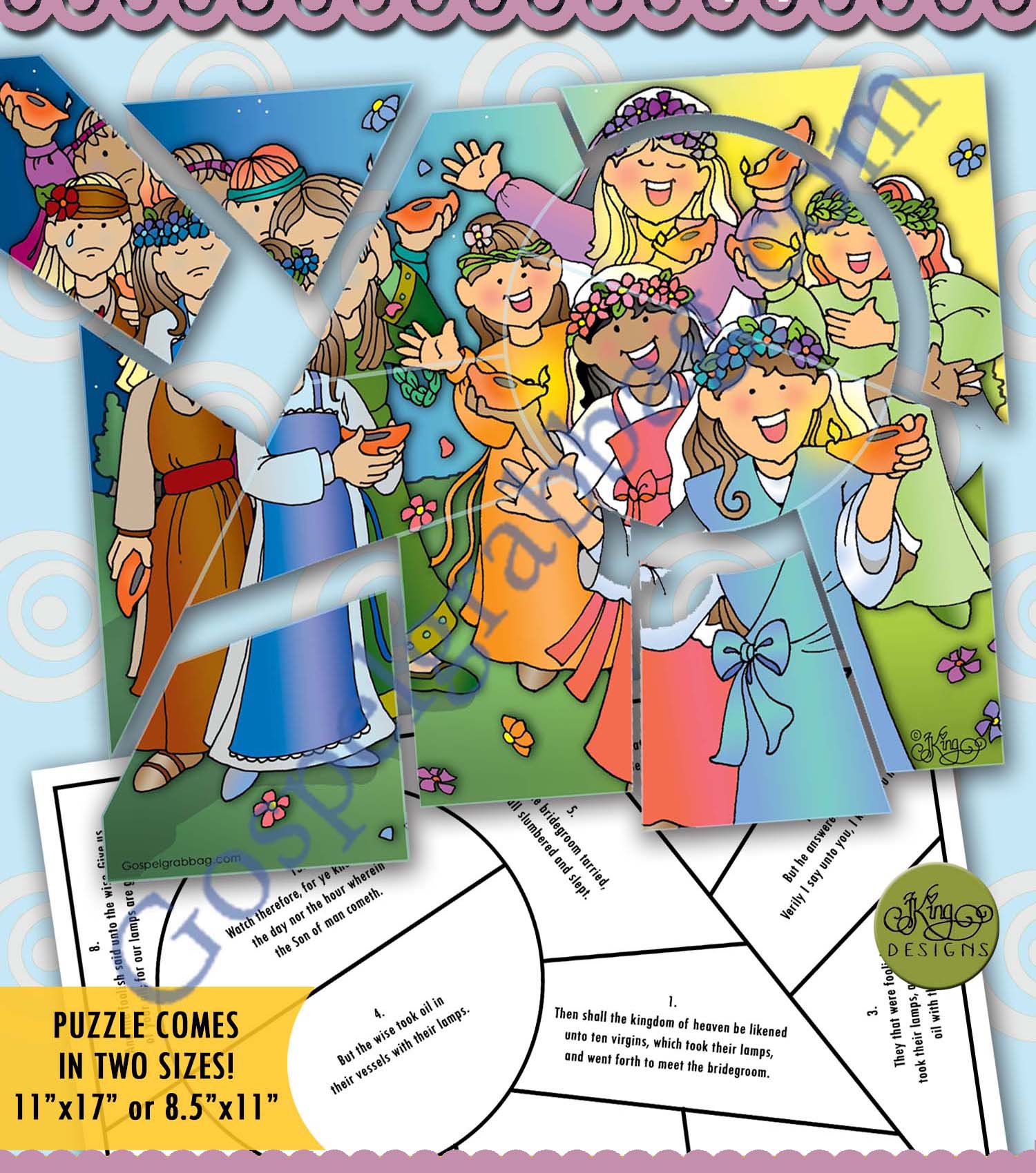 I Need My Own Testimony: Parable of the 10 Virgins story puzzle